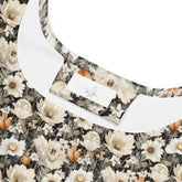 Skater Dress, female floral print pattern thigh above the knee length young lady clothing pretty sexy stylish flowy dress wear The Aurora Touch