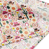 All-over print bandana, Cowboy country theme pattern stylish doggie lightweight pet scarf for lovable pet family member The Aurora Touch