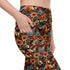 Autumn Floral Leggings with Pockets - Workout and Casual Wear The Aurora Touch