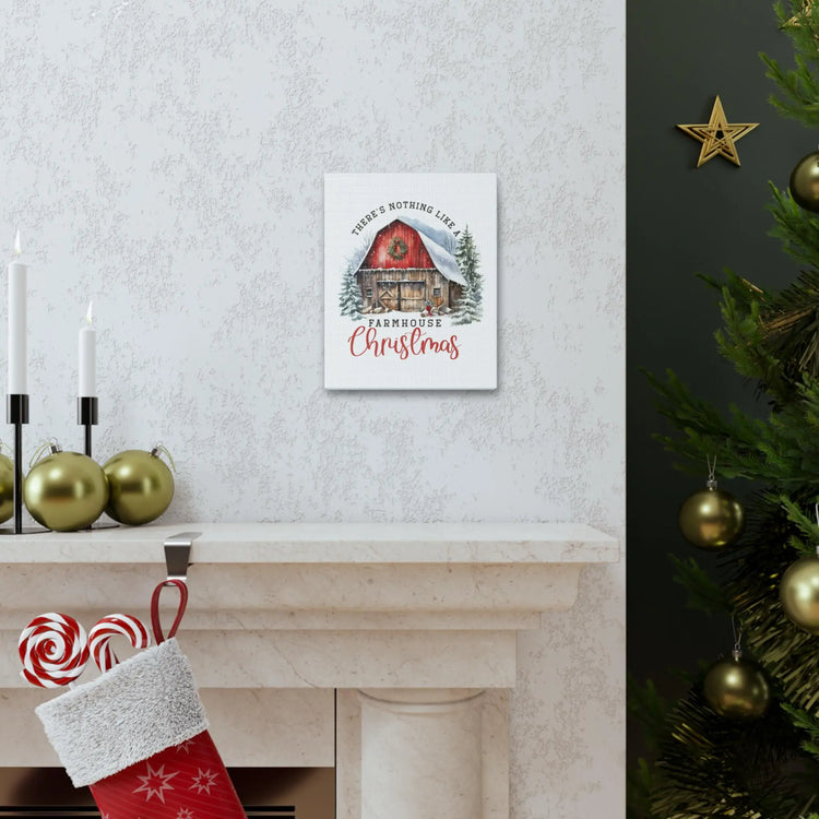 Canvas Gallery Wraps, Farm House Country Xmas style barn hallway office  kitchen casual room wall art home decor  design The Aurora Touch