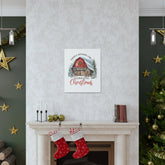 Canvas Gallery Wraps, Farm House Country Xmas style barn hallway office  kitchen casual room wall art home decor  design The Aurora Touch