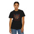 Unisex Garment-Dyed T-shirt, Day of the Dead dinner party gathering colorful bright Mexican art display casual jean school work apparel wear The Aurora Touch