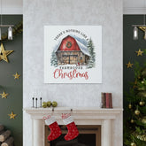 Canvas Gallery Wraps, Farm House Country Xmas style barn hallway office  kitchen casual room wall art home decor  design The Aurora Touch