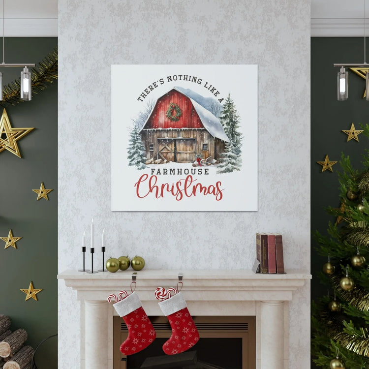 Canvas Gallery Wraps, Farm House Country Xmas style barn hallway office  kitchen casual room wall art home decor  design The Aurora Touch