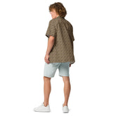 Men button up shirt Unisex casual gothic style light material everyday use travel shopping all occasion comfort Male top