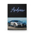 Hardcover Journal Matte, personalized Bugatti Notebook, Daily school Journal, College Notes Journal, Writing Class notebook The Aurora Touch