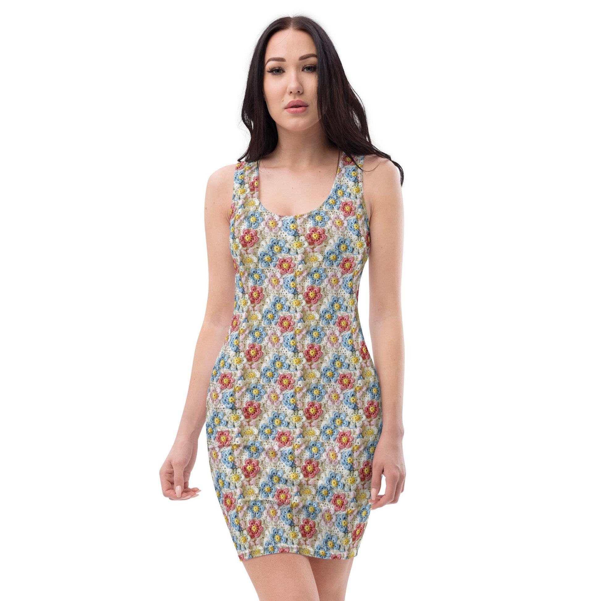 Bodycon dress, Beautiful pastel color hand crafted crotchet fashion style elegant classy design casual dinner travel clothing female wear
