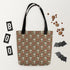 Sugar Skull Tote bag designer fashion pattern all over print computer Ipad office work travel gym grocery shopping all purpose theme bag The Aurora Touch
