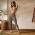 Yoga floral Leggings red roses all over pattern design pilates gym running walking shopping sweater hoodie pairing fashion stretchy pants