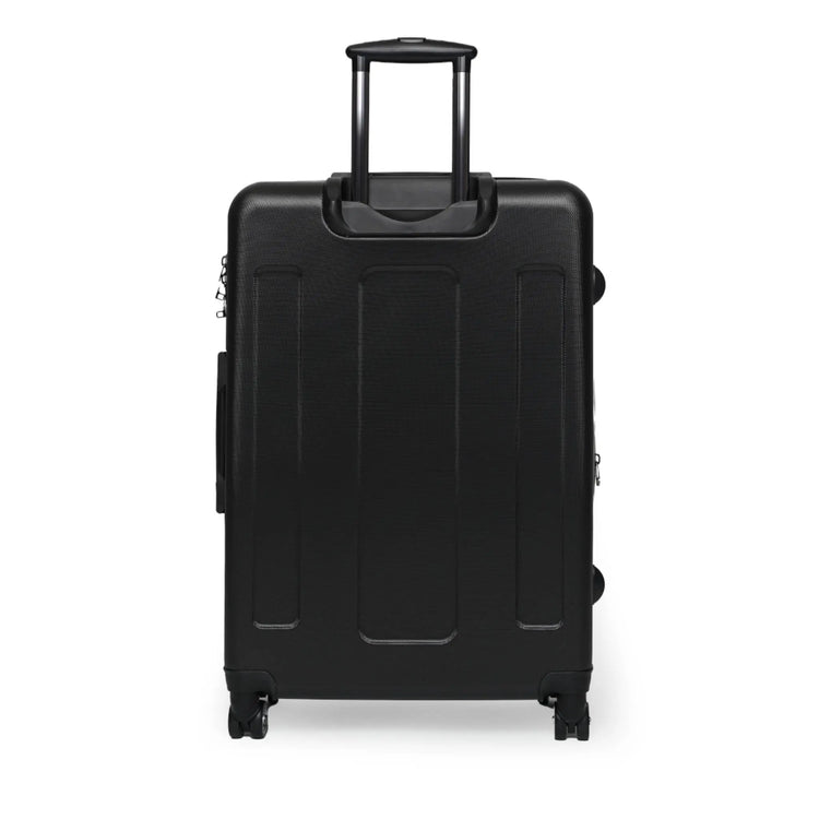 Suitcase, Florall all over print pattern fall autumn design stylish sturdy designer look and feel shell three size travel luggage The Aurora Touch
