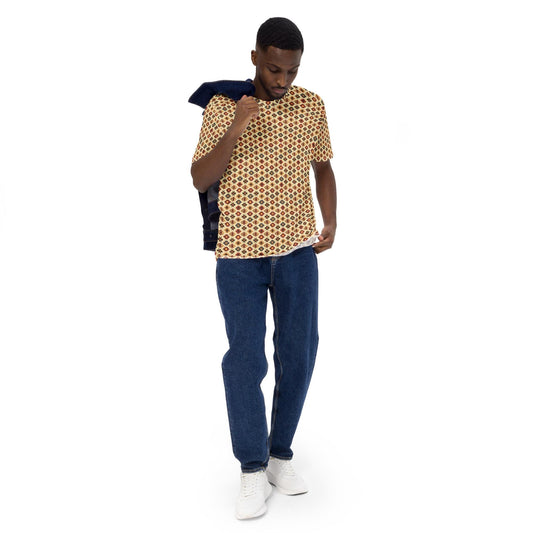 Men's Casual Trendy All Over Print Vibrant Style Wear