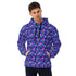 Neon skull design Hoodie Haloween Fall fashion EDM Teen Adult Men winter weather everyday casual relax style sweatshirt
