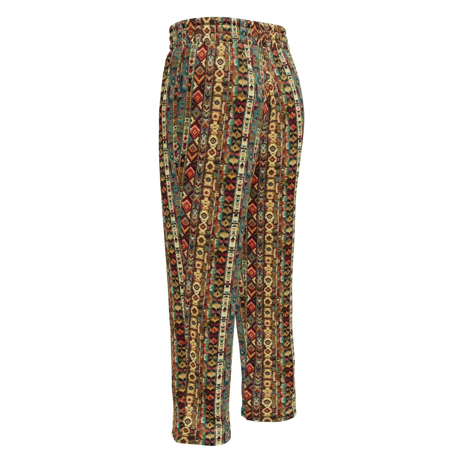 Wide-leg joggers, Unisex fit native all over pattern design casual recycled fabric relaxed all day wear lounge sweat pants