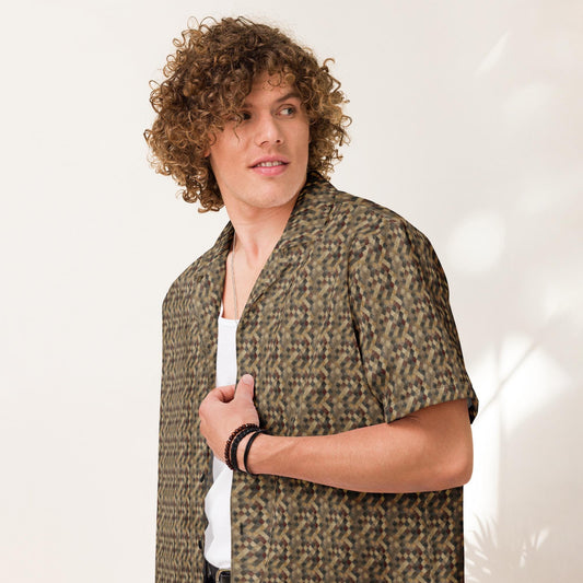Men button up shirt Unisex casual gothic style light material everyday use travel shopping all occasion comfort Male top
