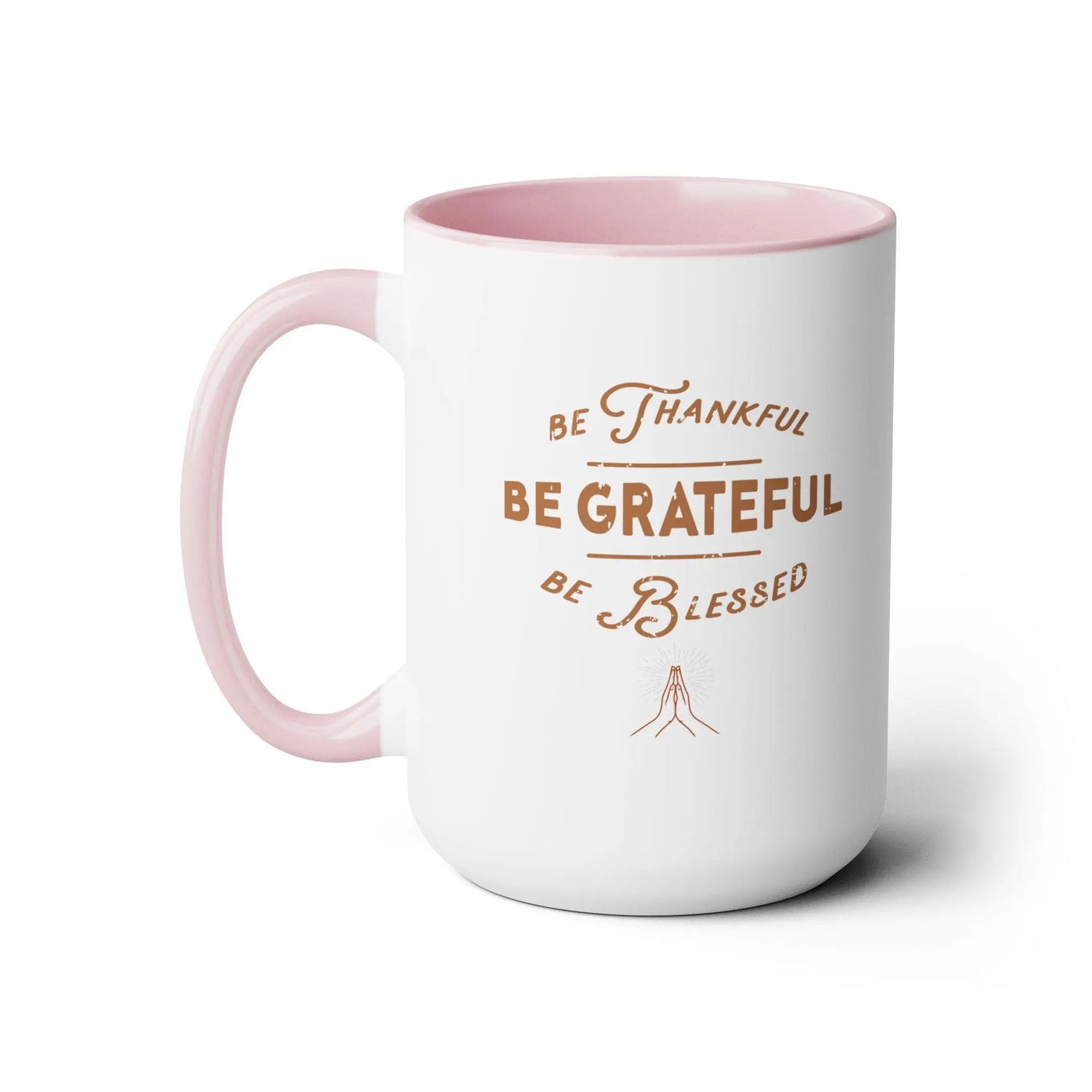 Two-Tone Coffee Mugs, 15oz, Holiday Coffe Mug, Hot Cocoa Mug, Mug for Him, Mug For Her, Fall Mug, Thanksgiving Mug The Aurora Touch