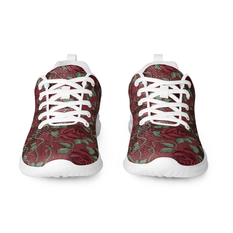 Chic Floral All-Over Print Athletic Shoes for Women - Soft, Casual, and Fashion-Forward Footwear