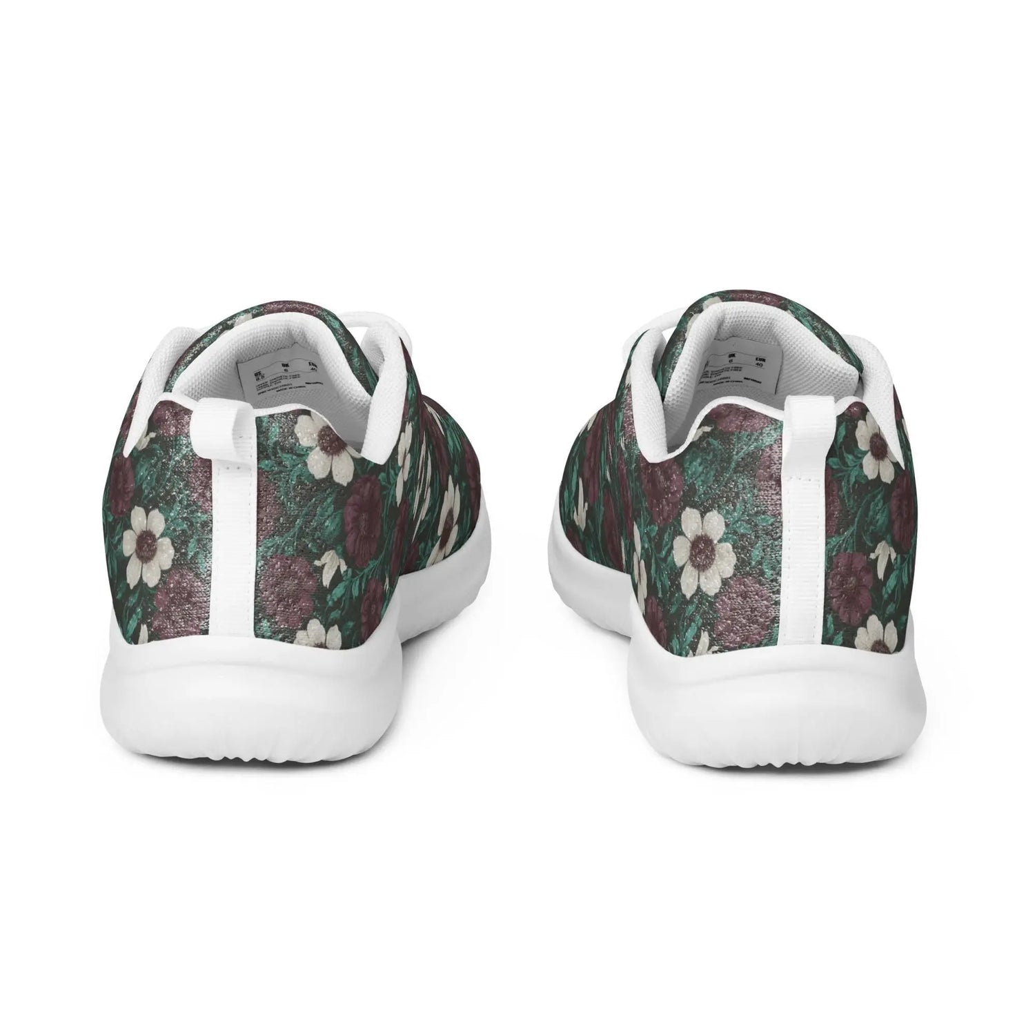 Fall Floral Women’s athletic shoes, Soft cozy warm ideal walking running casual wearing stylish every day female tennis shoe