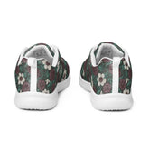 Fall Floral Women’s athletic shoes, Soft cozy warm ideal walking running casual wearing stylish every day female tennis shoe
