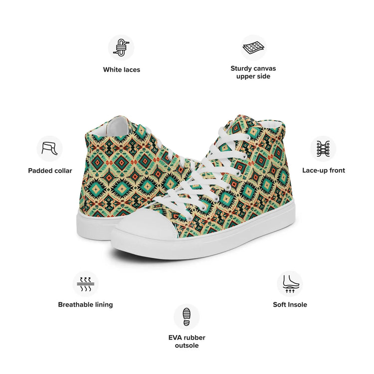 Men’s high top canvas shoes, stylish men&