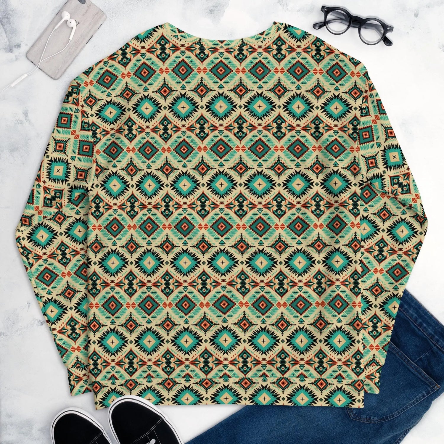 Bright all over print Men&