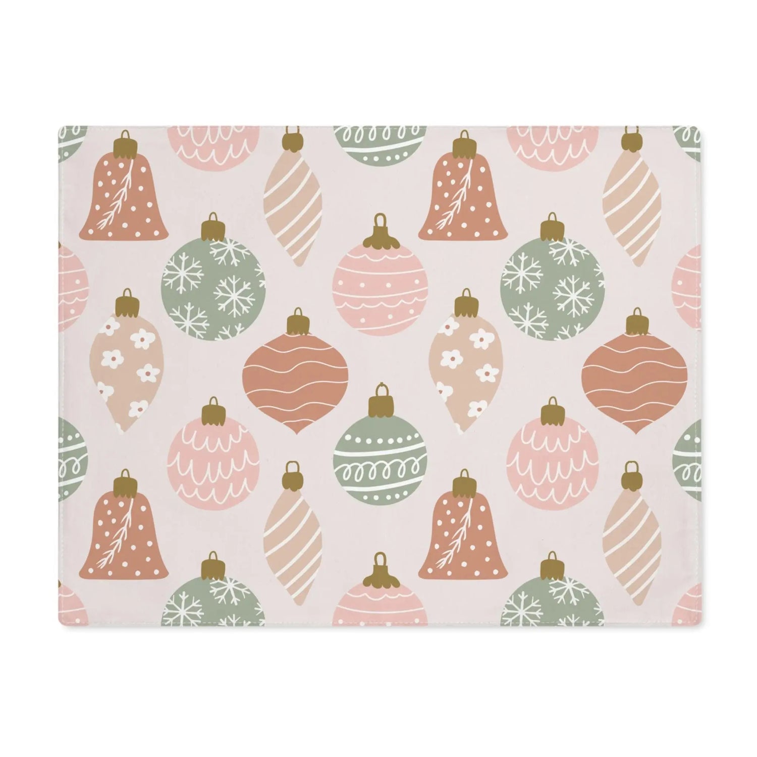 Whimsical Holiday Placemat, Festive Table Setting, Christmas Decor, Family Gatherings, Holiday Parties, Cute Table Accessory The Aurora Touch