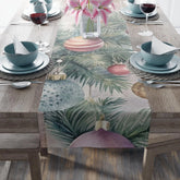 Christmas Table Runner, Holiday Table Decor, Festive Dining Accent, Seasonal Home Decor, Winter Holiday Tablecloth The Aurora Touch