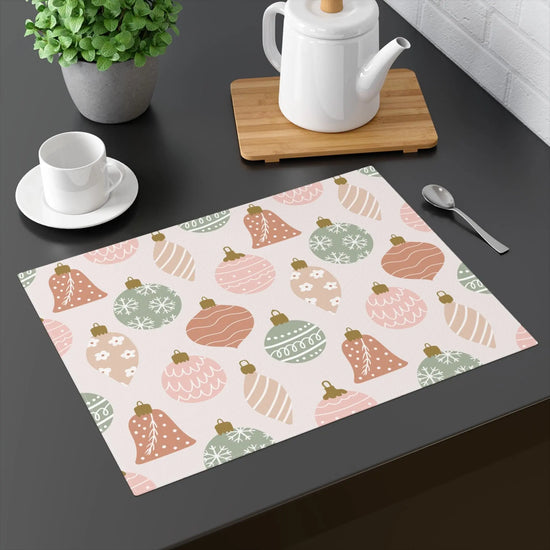 Whimsical Holiday Placemat, Festive Table Setting, Christmas Decor, Family Gatherings, Holiday Parties, Cute Table Accessory The Aurora Touch