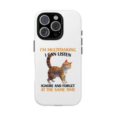 Tough Cases, Iphone 16, Iphone 15, Sarcastic silly animal phone cases, funny grad gift, personalized custom phone cover, humorous phone case