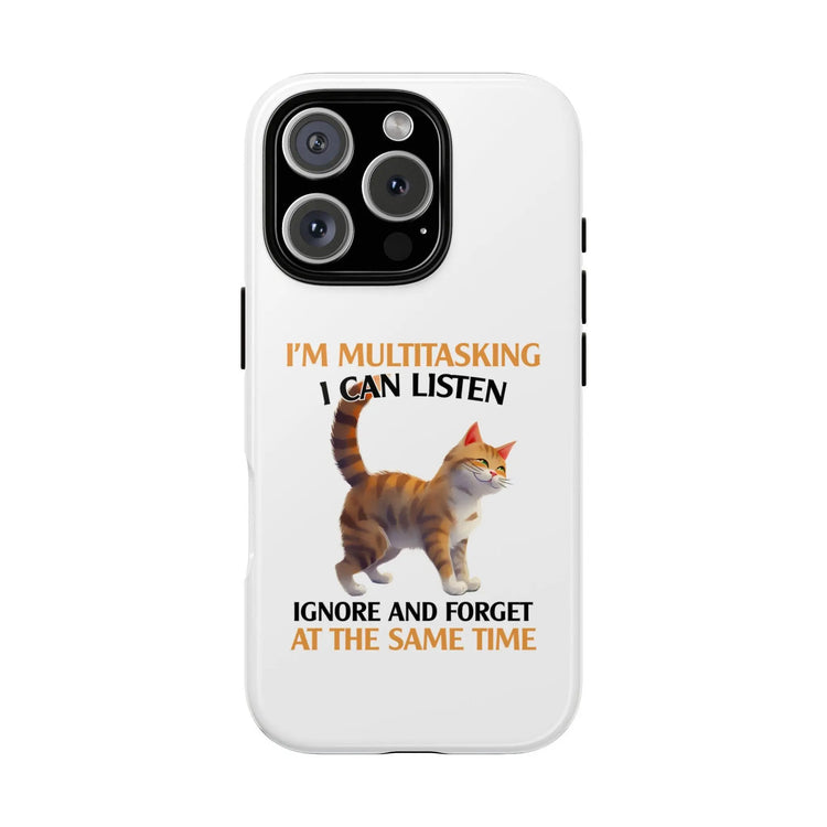 Tough Cases, Iphone 16, Iphone 15, Sarcastic silly animal phone cases, funny grad gift, personalized custom phone cover, humorous phone case