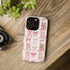 Tough Cases, Iphone Pink Bow Cowboy boots Pretty in pink ribbon cowgirl stylish fashion variety Barbie fashion matte glossy phone cover