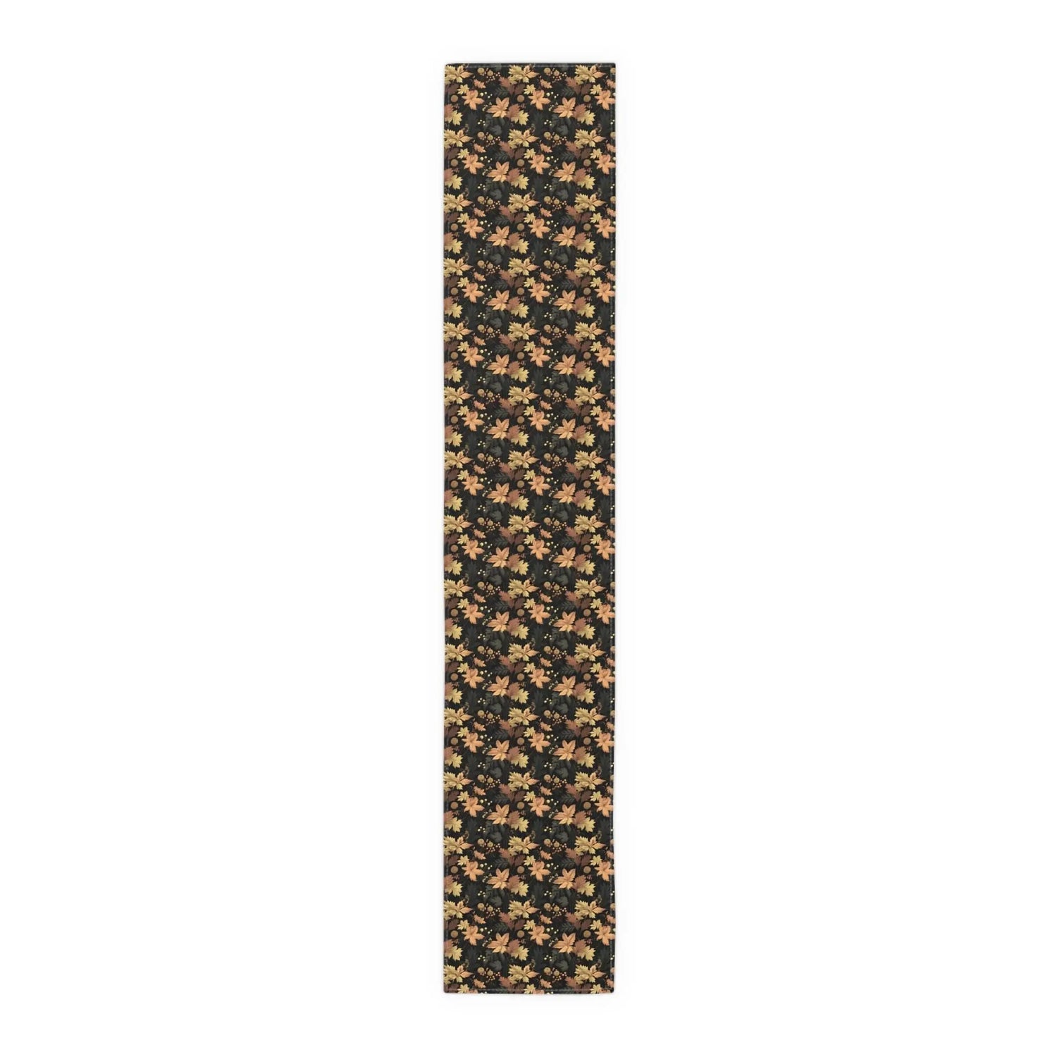 Floral Table Runner - Stylish Cotton Poly Autumn Decor for Dining, Elegant Home Accents, Perfect Thanksgiving and Holiday Gatherings, Unique