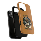 Tough Cases, Stay Wild Moon Child hard cover Iphone Shell, Celestial Spiritual Divine Heavenly cell phone decor