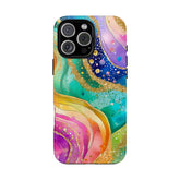 Tough Cases, Vibrant Colorful Iphone sturdy hardcover cases, Designer Style Iphone shell covers, Delightful gift for Teens