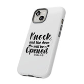 Phone Cases, Scripture Verses, Christian White Hard Cover, Minimalist iPhone 16 iPhone 15, Uplifting, Protective, Gift for Believers,