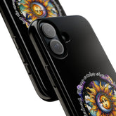 Phone Case, Celestial Star Horoscope iPhone 15 16 11 Strong Black Colorful Spiritual Tough Cover, Astrology Zodiac Gift, Protective Shell,