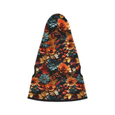 Fall Floral Pet Hoodie - Stylish Custom Design for Casual Walks, Travel, and Pet Lovers - Perfect Holiday Gift, Dog or Cat Owner Apparel