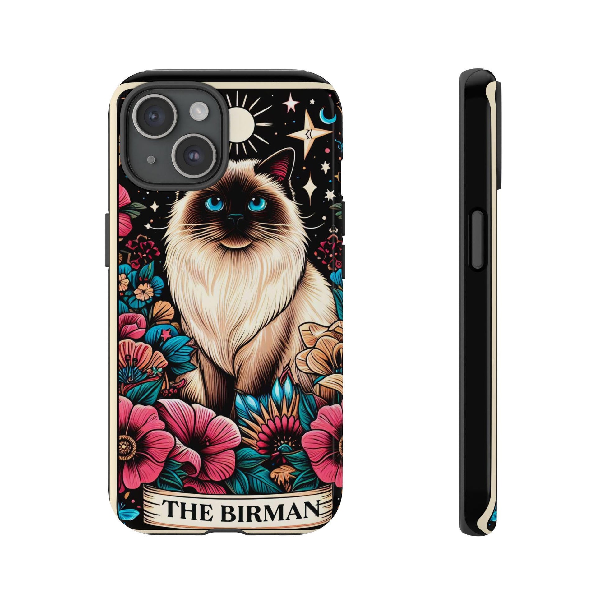 Tough Cases, Glossy Matte Phone Cover, The Birman Tarot Card, iPhone, Android, Sturdy Strong Stylish Hard Case