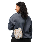Floral Print Utility Crossbody Bag - Stylish All-Purpose Satchel for Everyday Essentials The Aurora Touch