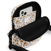 Floral Print Utility Crossbody Bag - Stylish All-Purpose Satchel for Everyday Essentials The Aurora Touch