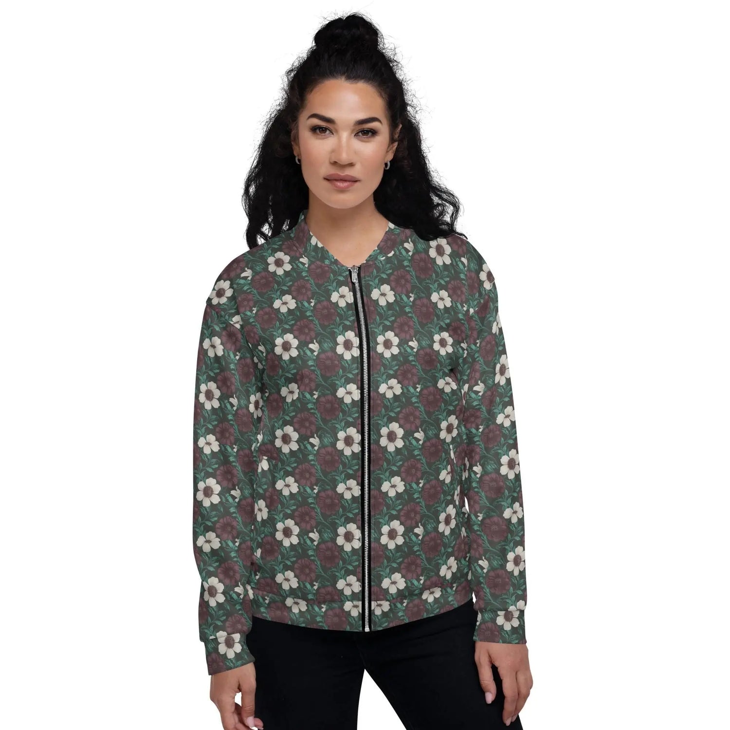 Men Women Bomber Jacket - Stylish Everyday Wear & Night Out Essential | Unique Fashion Statement with Jeans or Hoodies The Aurora Touch