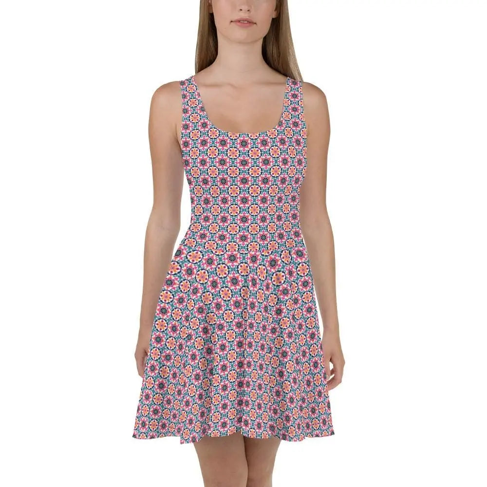 Chic Stylish Skater Dress - Flattering Silhouette for Every Occasion | Perfect for Casual Outings and Special Events The Aurora Touch