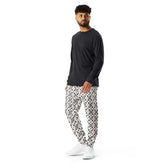 Designer Men’s Joggers | Casual All-Over Print | Soft Cozy Everyday Wear | Stylish for Date Night & Jogging The Aurora Touch