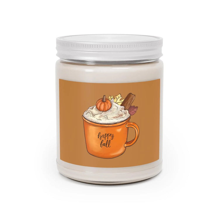 Scented Candles, Eco Friendly Vanilla Bean Comfort Spice Fall Autumn Candle, 9oz - Home Fragrance Candle, Gift Idea, Aromatherapy Candle, The Aurora Touch