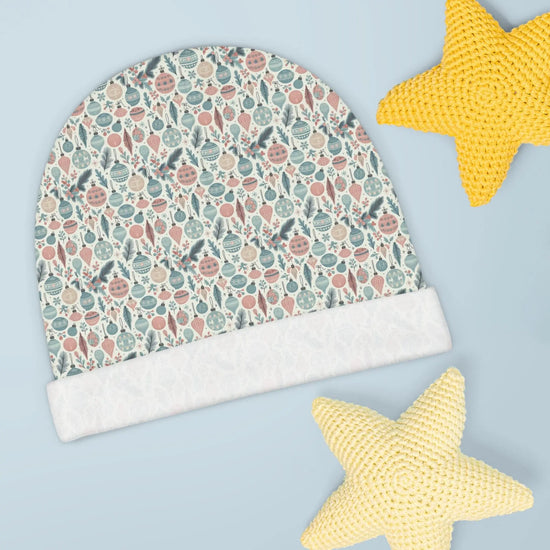 Charming Floral Baby Beanie, Perfect for Newborns, Baby Showers, Spring Celebrations, Nursery Decor, Adorable Baby Gifts The Aurora Touch