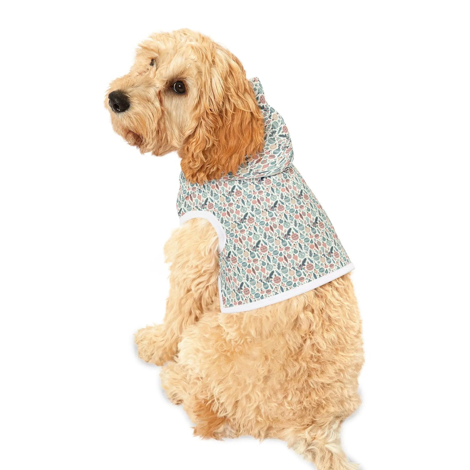 Floral Pet Hoodie - Cozy Dog Sweatshirt, Cute Cat Apparel, Spring Fashion for Pets, Perfect for Gifts and Holidays, Adorable Pet Outfit The Aurora Touch