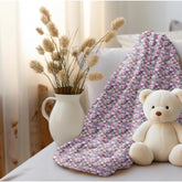 Fall Season Fairy Tale Soft Fleece Baby Blanket, Cozy Nursery Decor, Newborn Gift, Baby Shower Present, Infant Snuggle Blanket The Aurora Touch