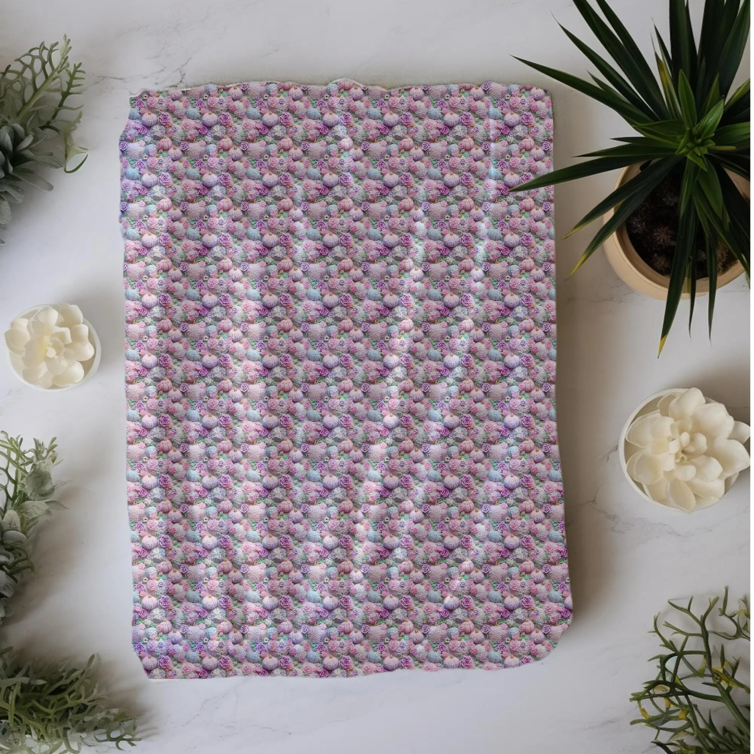 Fall Season Fairy Tale Soft Fleece Baby Blanket, Cozy Nursery Decor, Newborn Gift, Baby Shower Present, Infant Snuggle Blanket The Aurora Touch