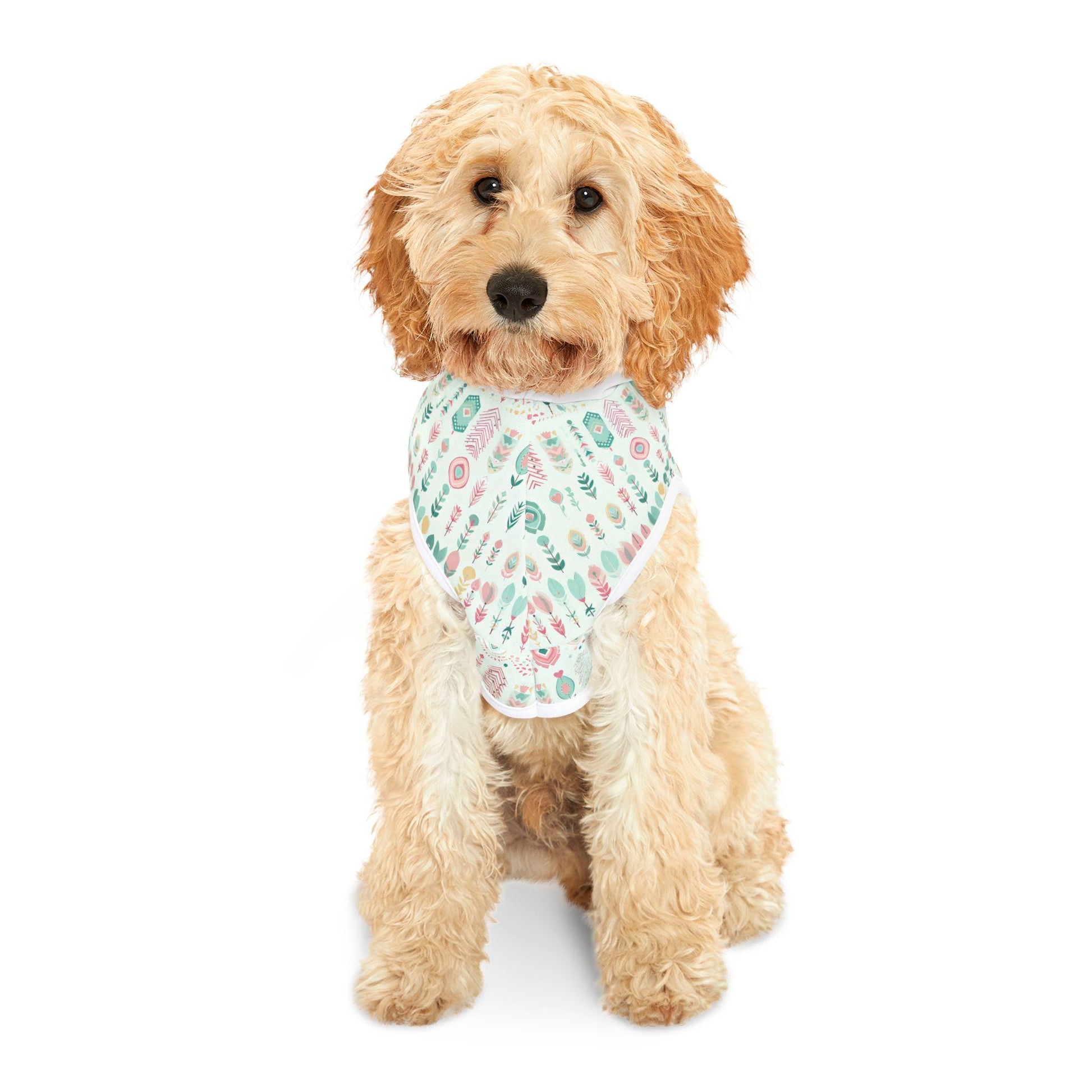 Boho Floral Pet Hoodie | Cozy Dog Sweater, Trendy Cat Apparel, Dog Lovers Gift, Cute Pet Fashion, Pet Costume for Every Occasion
