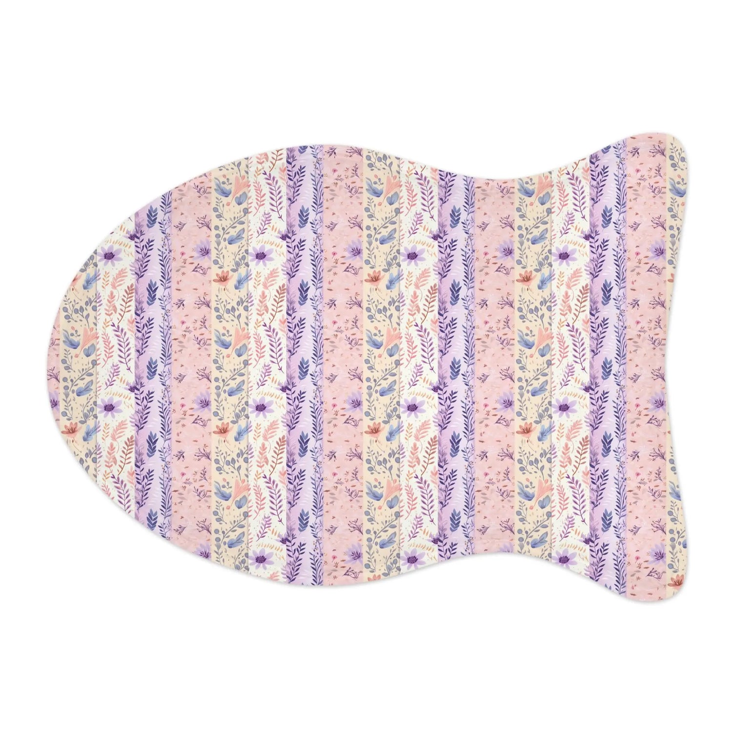 Floral Pet Feeding Mats for Stylish Dining, Dog Dish Mat, Kitty Bowl Mat, Non-Slip Animal Feeding Pad, Pet Decor Gift