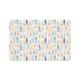 Watercolor Floral Pet Food Mat | Cute Dog Cat Feeding Mat, Non-Slip Dog Dish Mat, Pet Accessories, Gift for Pet Lovers The Aurora Touch